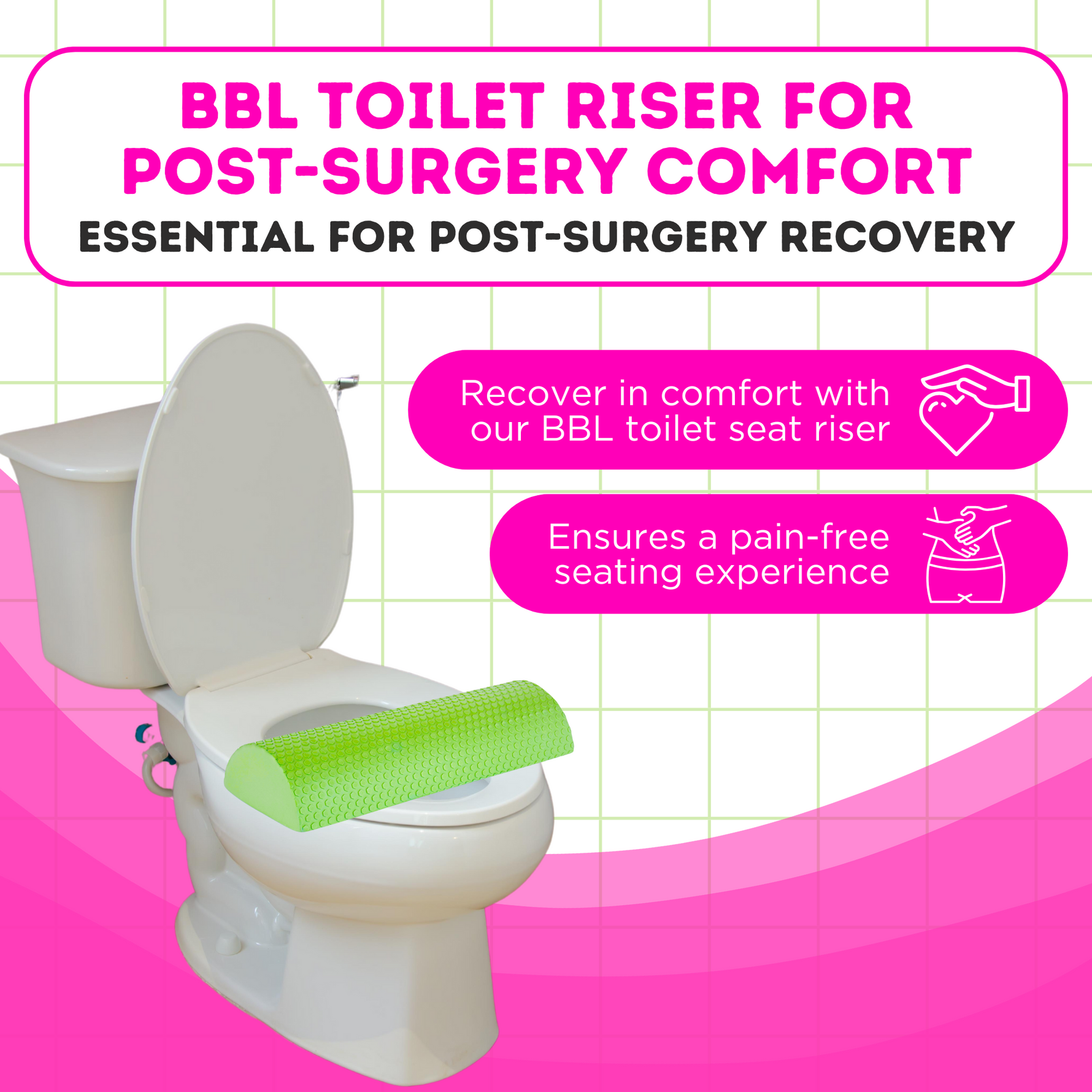 bbl pillow for toilet BBL post surgery recovery