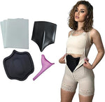 4-Piece Lipo Foam Compression Kit – Ab Board Lumbar Board Lipo Foam Pads Portable Urinal Post-Surgery Recovery – Bombshell Booty Pillow