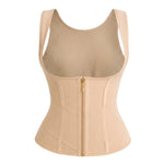 Women's Waist Trainer Corset Shapewear | Zipper & Adjustable Straps