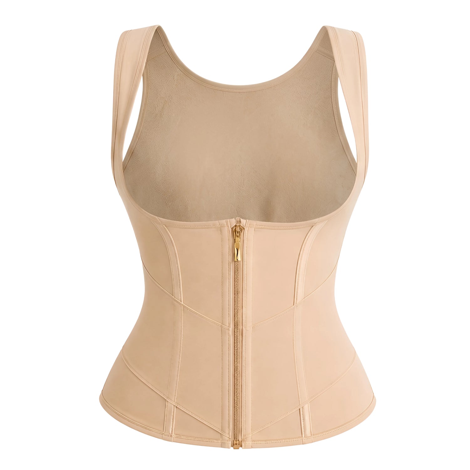Women's Waist Trainer Corset Shapewear | Zipper & Adjustable Straps