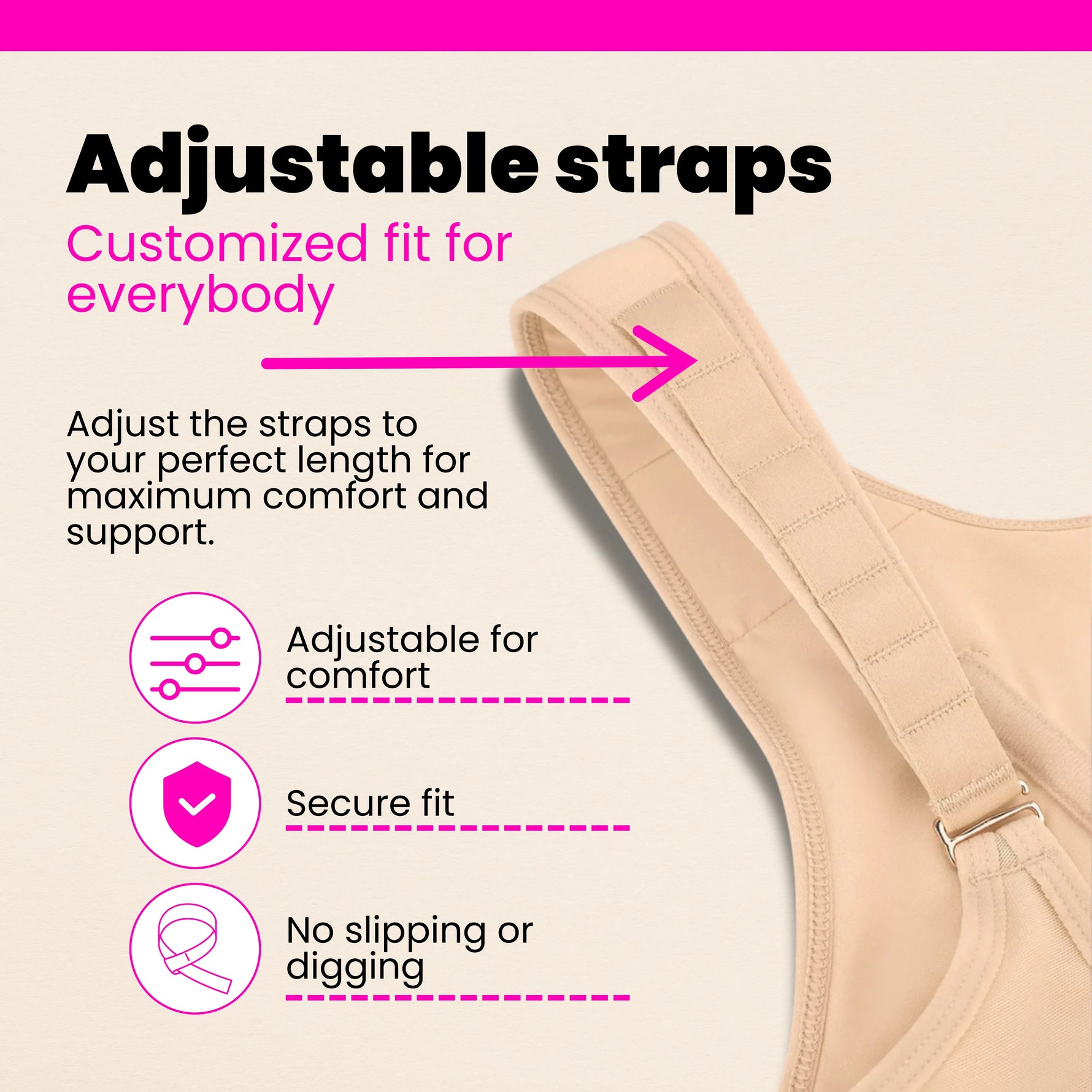 Women's Waist Trainer Corset Shapewear | Zipper & Adjustable Straps