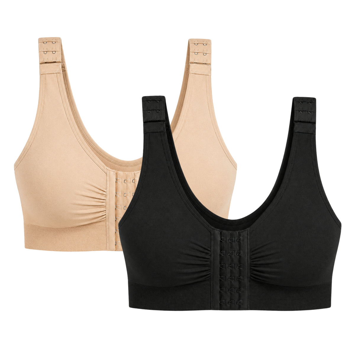 Women's Post Surgery Compression Bra | Women's Front Closure Bra with Adjustable Straps