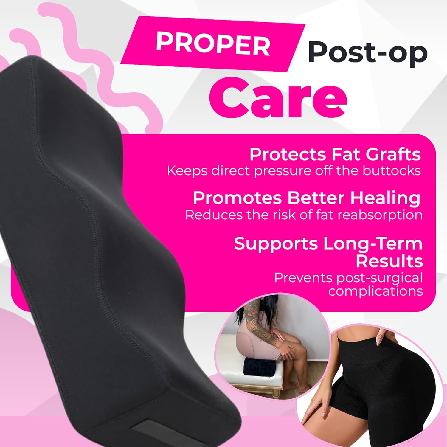 BBL surgery recovery kit + Compression Kit  7-Piece Recovery Bundle with Boards & Lipo Foam 