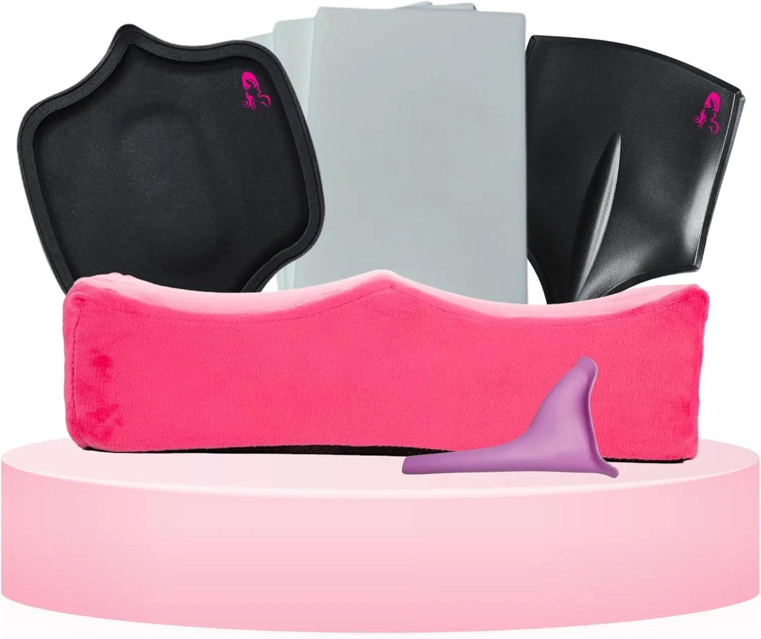 BBL Pillow Kit 7-Piece Recovery Bundle with post lipo ab boards & Lipo Foam post-surgery cushion 
