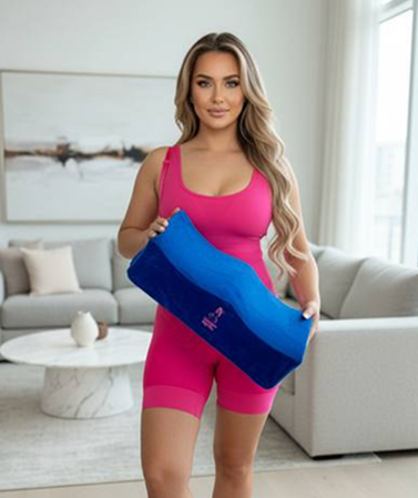 BBL Pillow V4 | Memory Foam Colombian Cushion - BBL Post-Surgery Recovery XL #Blue