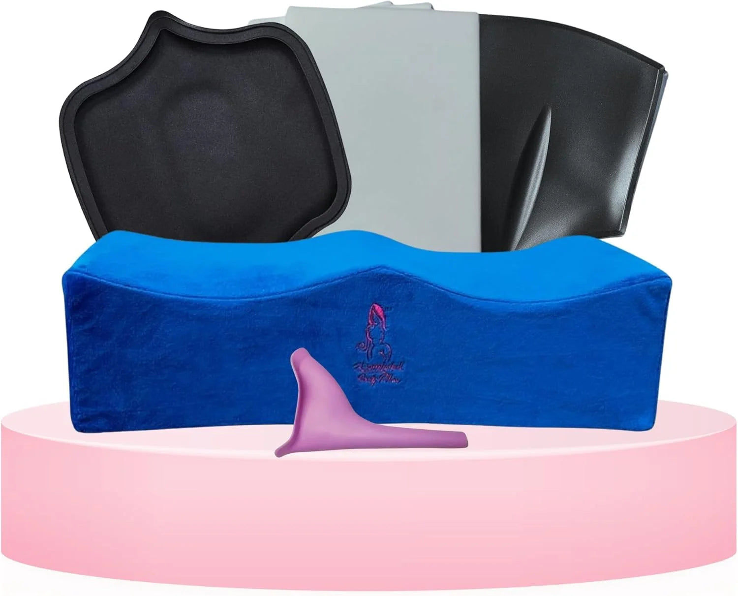 BBL sitting cushion Kit 7-Piece BBL Pillow Recovery Bundle with abdominal Boards & Lipo Foam how to pee after BBL 
