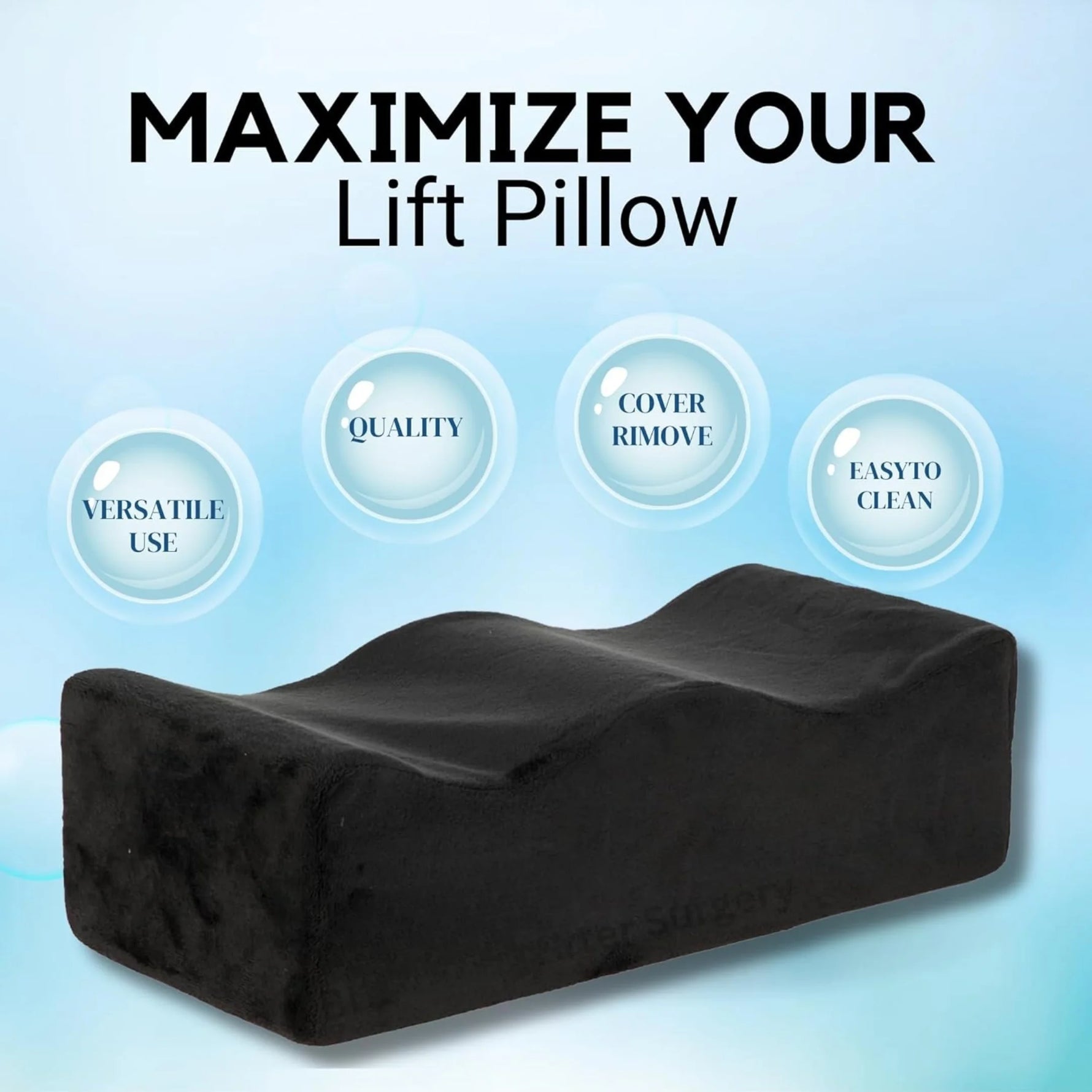 BBL butt Pillow with Back Support Cushion cojin bbl para sentarse el mejor almohada bbl