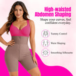 High-Waist Tummy Control Shapewear Shorts | Seamless Zip Up Body Shaper