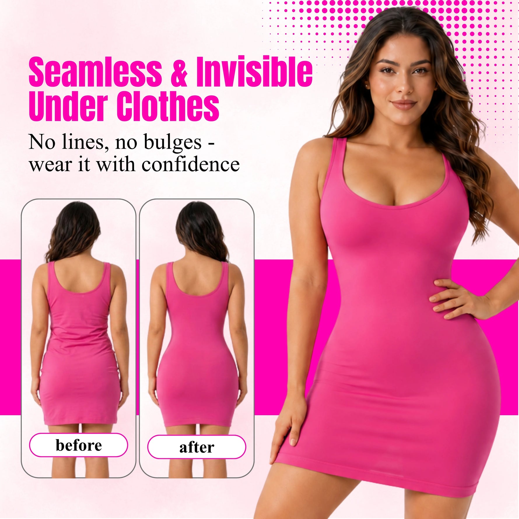High-Waist Tummy Control Shapewear Shorts | Seamless Zip Up Body Shaper