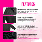 Women's Post-Surgery Arm Compression Sleeve | Front Closure
