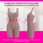 PostSurgeryU-ShapedBustSupportTwoSteelBonesWaistandAbdomenControlShapewear