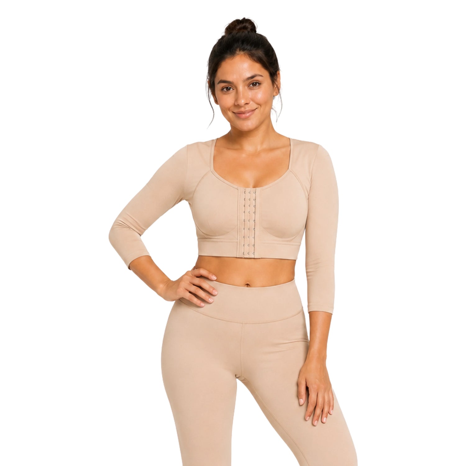 Women's Post-Surgery Arm Compression Sleeve | Front Closure