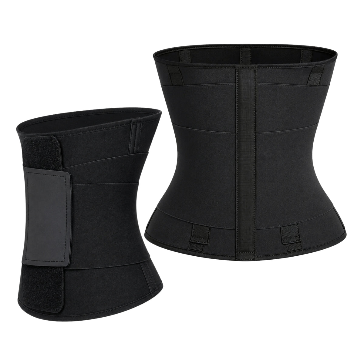 Women's Sauna Waist Trainer Corset | Sweat Belt with Back Support
