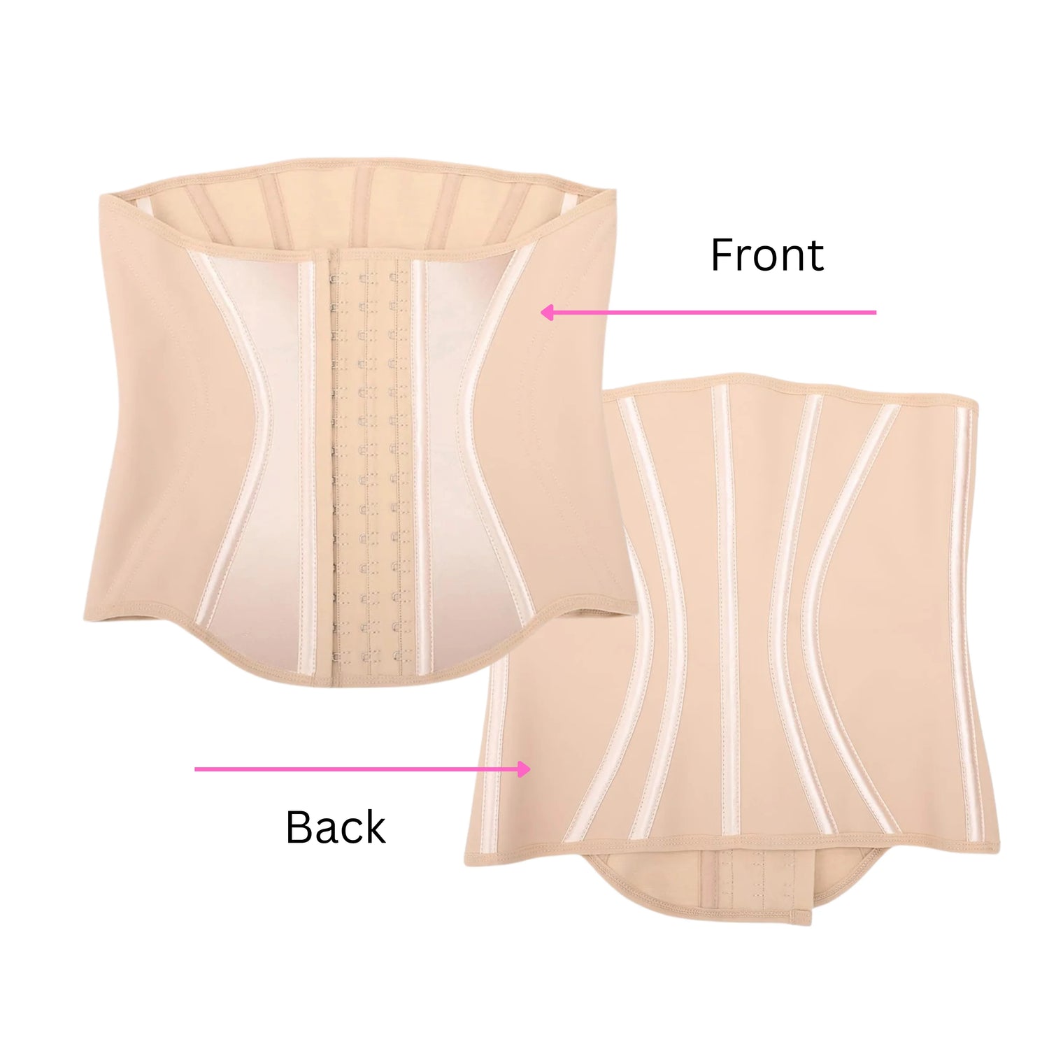Women's Waist Trainer Corset Faja | Postpartum Belly Band Body Shaper