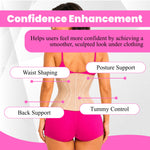 Women's Waist Trainer Corset Faja | Postpartum Belly Band Body Shaper
