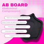 Ab Board Abdominal Compression Benefits – Reduces Swelling Flattens Abdomen Even Compression Post Surgery Liposuction 