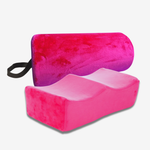 BBL Pillow After Surgery with Detachable Lumbar Back Support Pink – Post-Surgery Butt Cushion and Backrest – Bombshell Booty Pillow 