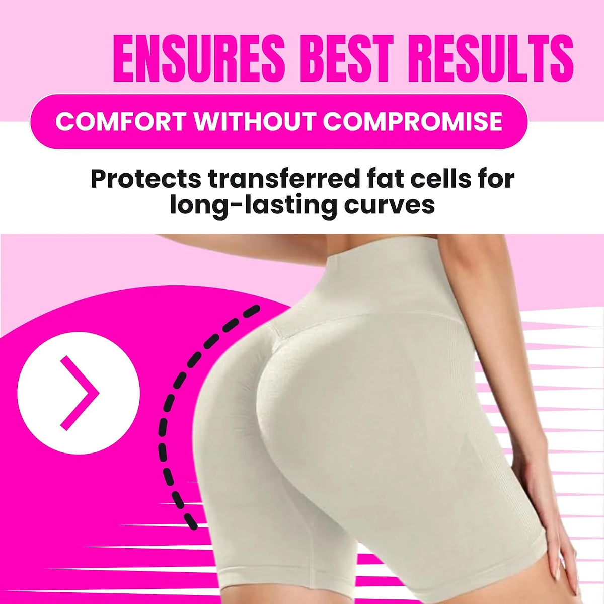 BBL Pillow After Surgery Green Lifestyle – Perfect for Sitting with Detachable Lumbar Back Support Post-Surgery 