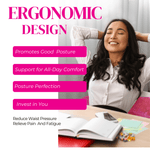 BBL Pillow with Detachable Lumbar Back Support Pink – Full Set Dimensions Post-Surgery Recovery Bundle 