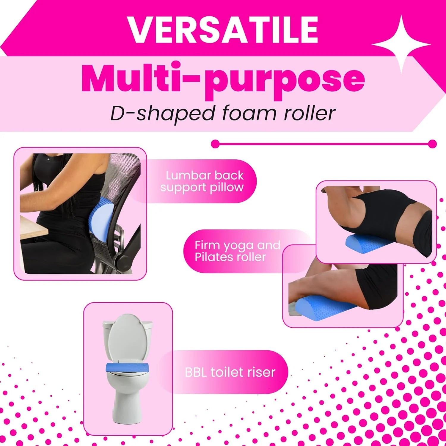 BBL Toilet Seat Riser Blue In Use – D-Shaped Post-Surgery Toilet Cushion for BBL Recovery 