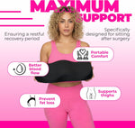 BBL Pillow for Sitting After Surgery – Maximum Support, Prevents Fat Loss, Improves Blood Flow – Bombshell Booty Pillow