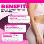 BBL Recovery Pillow Benefits – Enables Safe Driving, Protects Fat Grafts, Reduces Swelling After Brazilian Butt Lift