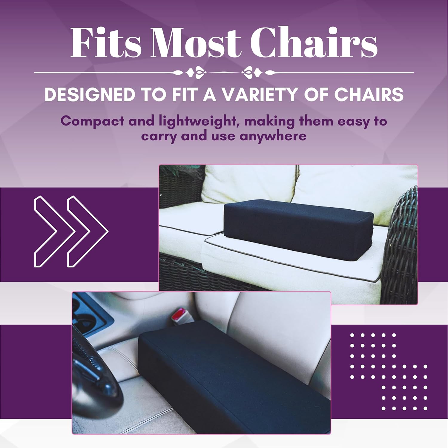My Booty Pillow Fits Most Chairs – Compact Flat BBL Cushion for Sofa Car Seat Post-Surgery Recovery