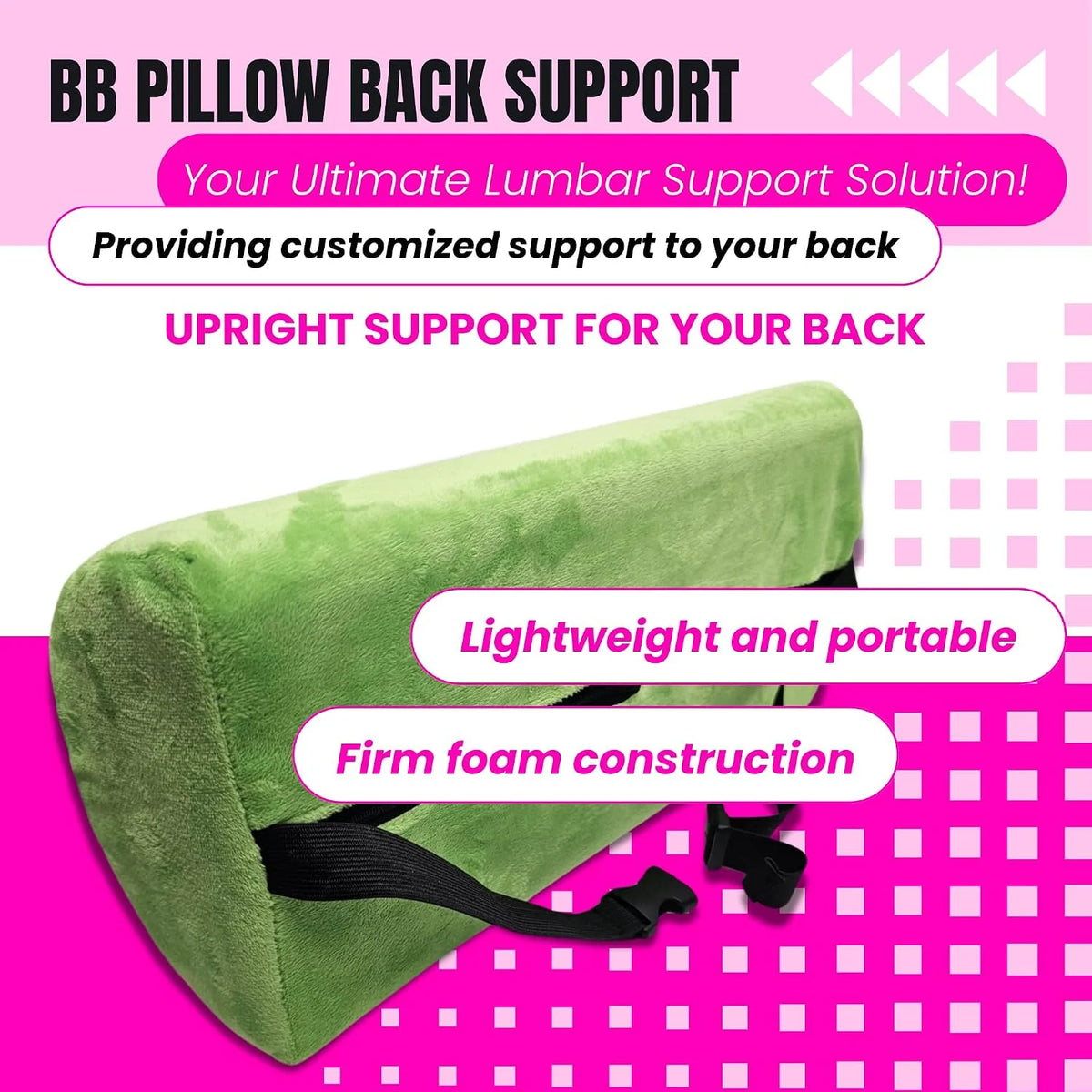 Portable Female Urinal Included with BBL Pillow Green Kit – Lightweight Flexible Spill-Proof Post-Surgery Comfort 