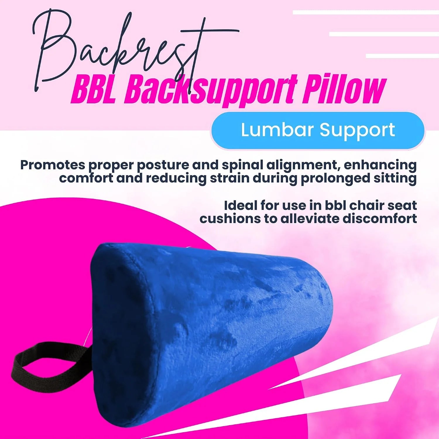 Portable Female Urinal Included with BBL Pillow Kit – Lightweight Flexible Spill-Proof Post-Surgery Comfort 