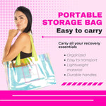 Portable Storage Bag for BBL Recovery Kit – Organized Lightweight Durable Carry All Recovery Essentials Post Surgery 