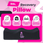 brazilian buttock lift pillow Kit 7 Piece brazilian butt lift booty pillow Recovery Bundle with Boards & Foam boards post op recovery kit Black 