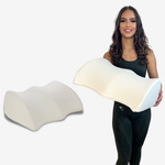 XXL White BBL Pillow in Recovery Kit – Multipurpose Sitting Cushion for Car, Travel and Office After BBL Surgery 