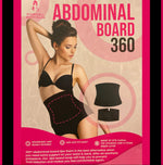 Abdominal Board 360 Packaging – Ergonomic Lipo Foam Wrap, One Size Fits Most, 87% Cotton 13% Spandex by Bombshell Booty Pillow