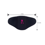 Abdominal Compression Board Dimensions – 17 x 8.5 Inch Black Ab Board by Bombshell Booty Pillow