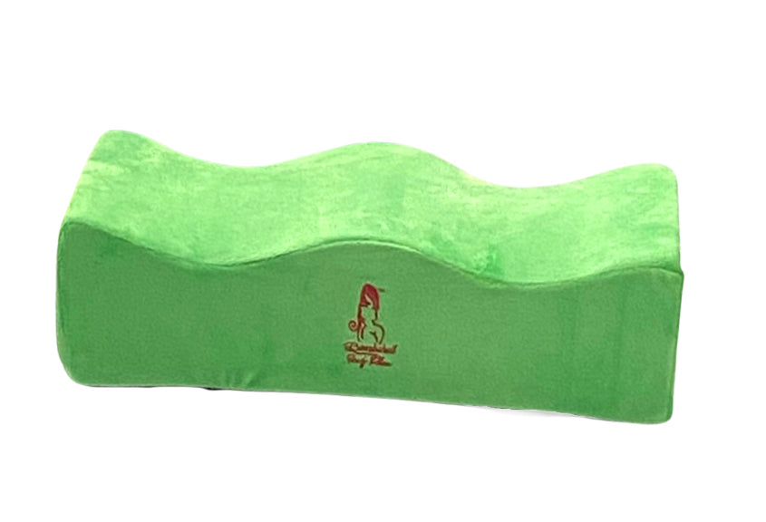Green BBL Pillow for Sitting – Brazilian Butt Lift Post-Surgery Recovery Cushion XL Memory Foam – Bombshell Booty Pillow 