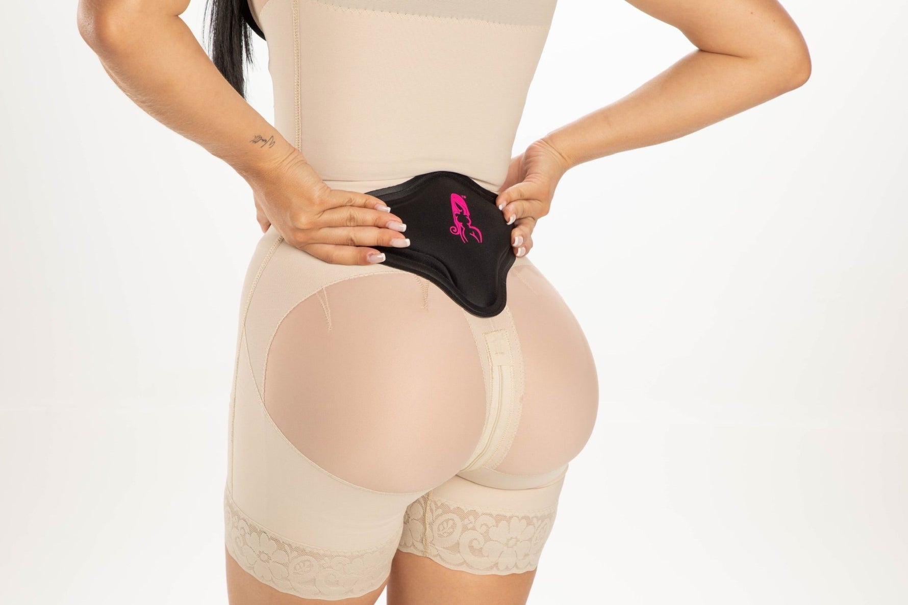 Lipo Foam Lumbar Molder Backboard Worn on Lower Back – Post-Surgery Liposuction Back Board for Lumbar Compression