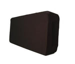 My Booty Pillow Flat BBL Pillow Front View – Compact Rectangular Black Post-Surgery Recovery Cushion