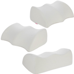 XXL White BBL Pillow – Large Ergonomic Foam Sitting Cushion for Post-Surgery Car and Gaming Chair Use 